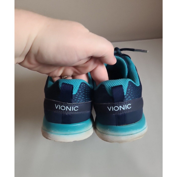 Vionic 335 Miles Navy Blue Active Athleisure Lace Up Sneakers Womans Size 8 - Picture 4 of 7